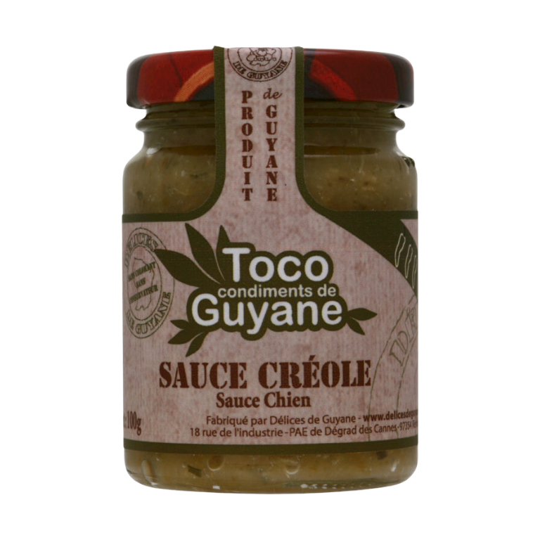 🇫🇷 Creole 'Sauce Chien' by Délices de Guyane, 3.5 oz (100g)