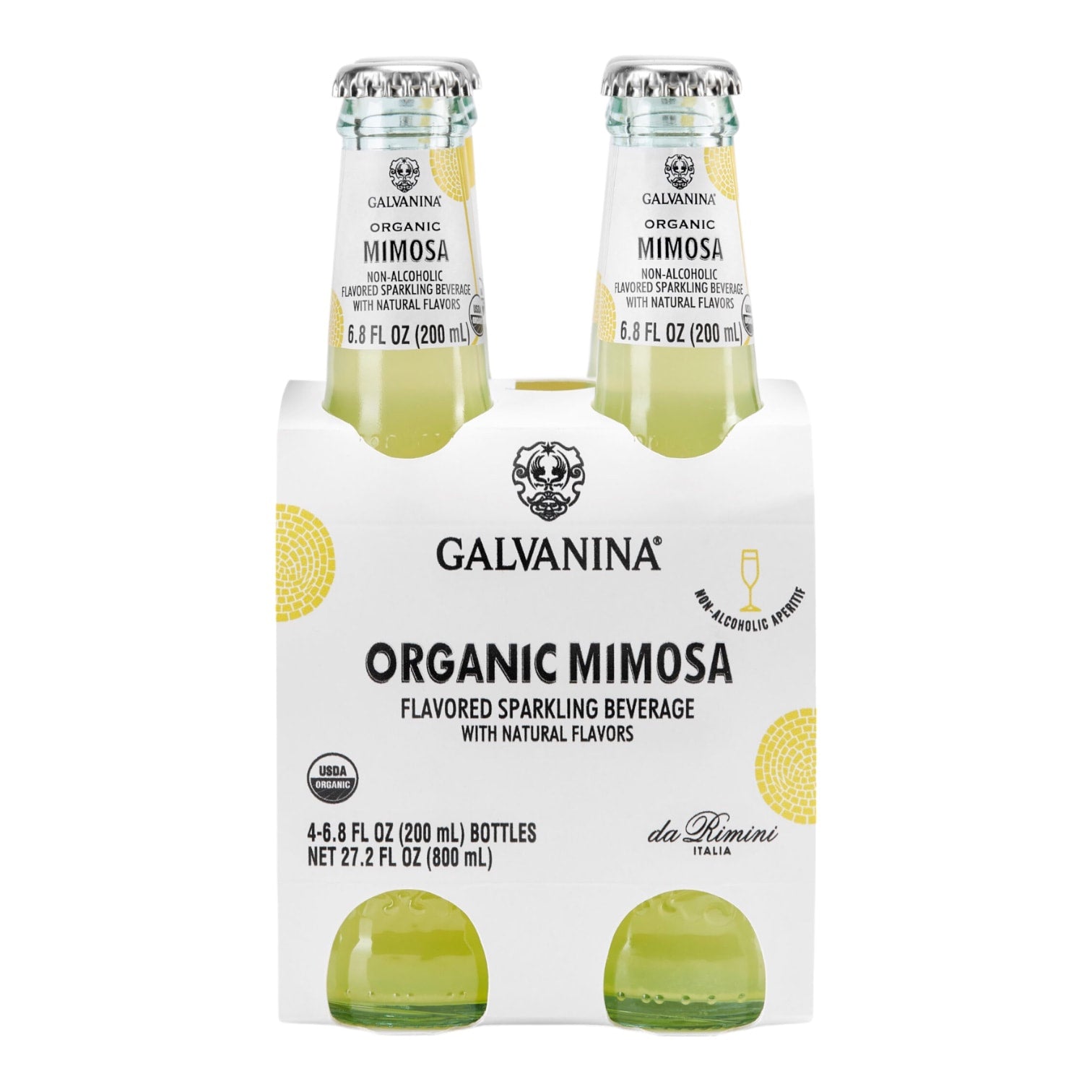 🇮🇹 4 Organic Virgin Mimosa, 27.2 fl oz (800ml)