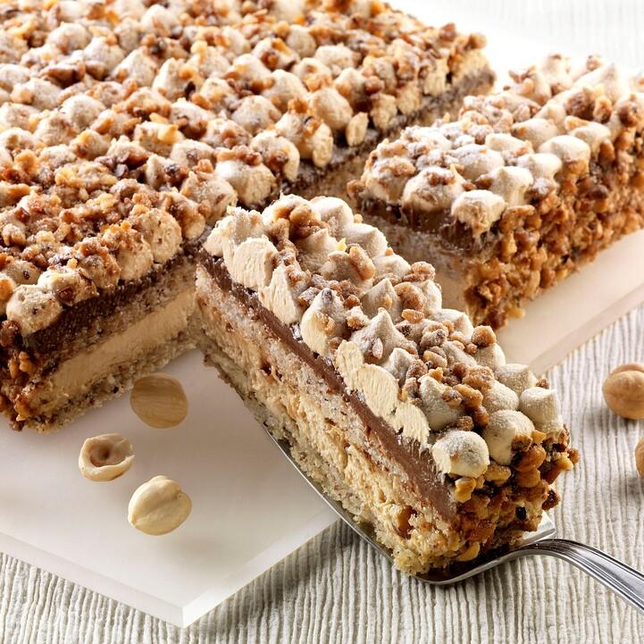 🇮🇹 Hazelnut Cake "Torta Nocciola" (10 Slices), 2 lbs [Frozen] ❄️