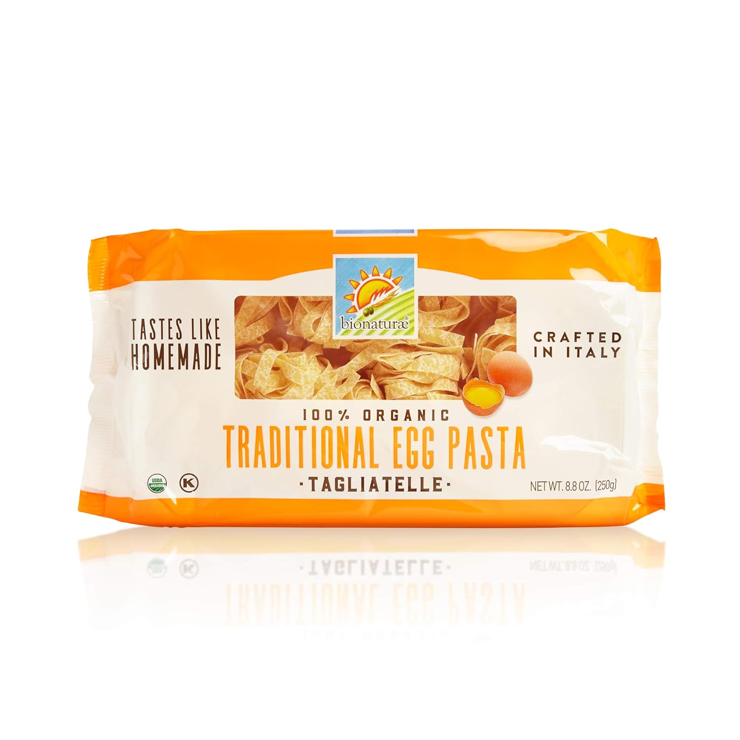 🇮🇹 Organic Tagliatelle Egg Pasta, 8.8 oz (250g)