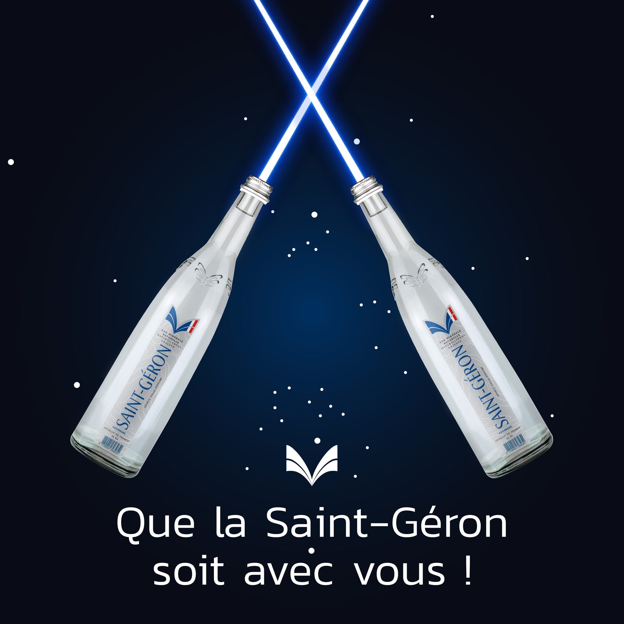 🇫🇷 Saint-Géron Premium Naturally Sparkling Mineral Water (Glass Bottle)