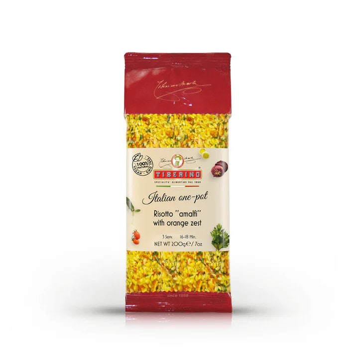 🇮🇹 Italian Ready Meal: Capri Risotto "Amalfi" w/ Orange Zest [2 Servings], 7 oz (200g)