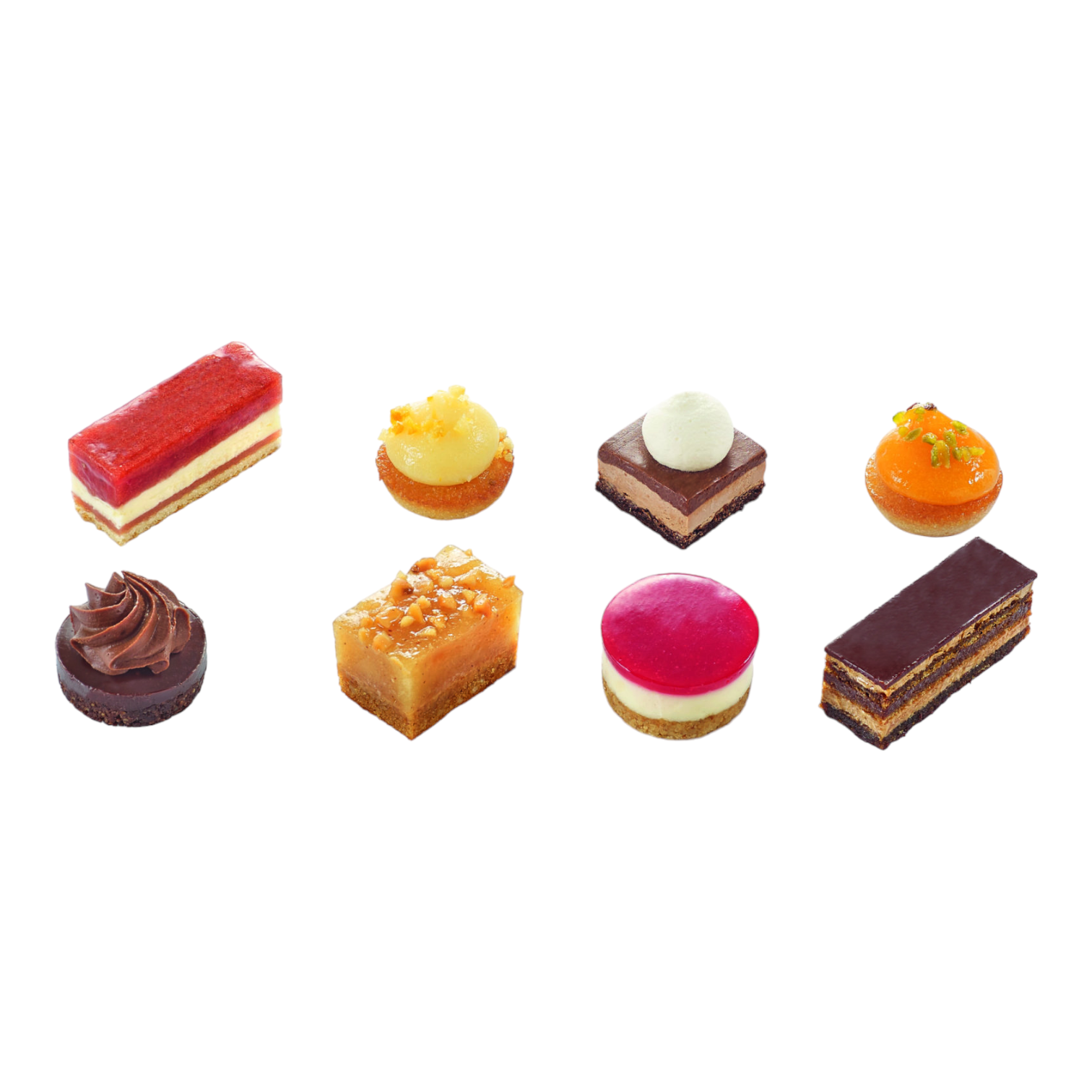 🇫🇷 48 Paris Saint-Germain Petits Fours by Traiteur de Paris (Frozen) ❄️, 24 oz (680g)