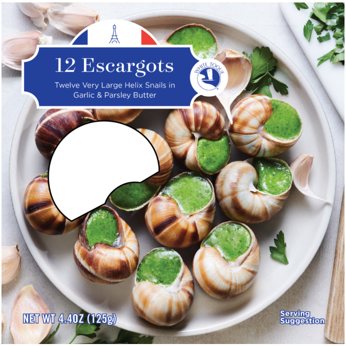 🇫🇷 Escargots in Shell w/ Garlic & Parsley Butter [Frozen] ❄️