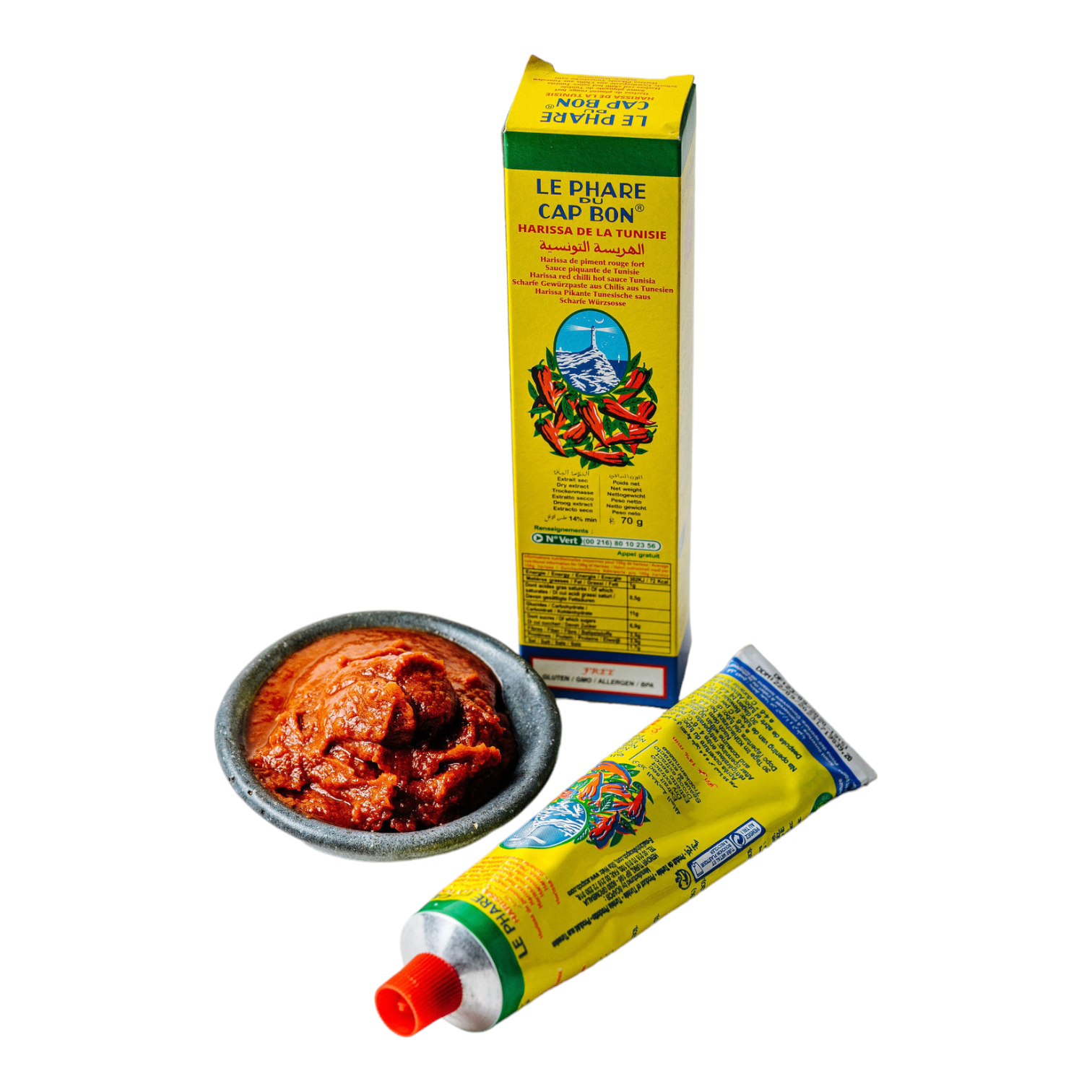🇹🇳 Spicy Tunisian Harissa Paste, 2.47oz (70g)