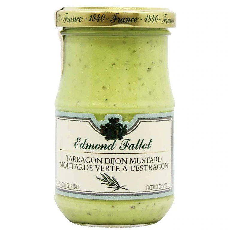 🇫🇷 Tarragon Dijon Mustard by Edmond Fallot, 7.4oz. (210 g)