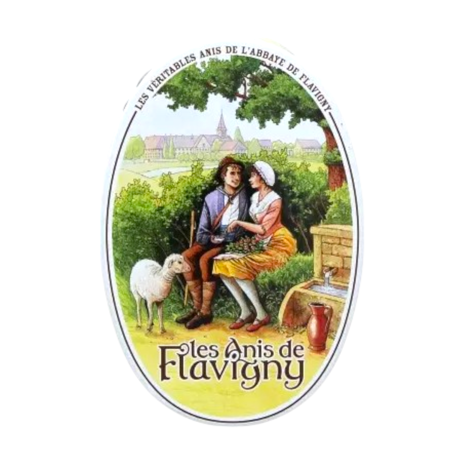 🇫🇷 Anise Flavored Drop Candy by Anis de Flavigny, 1.7 oz (50g)