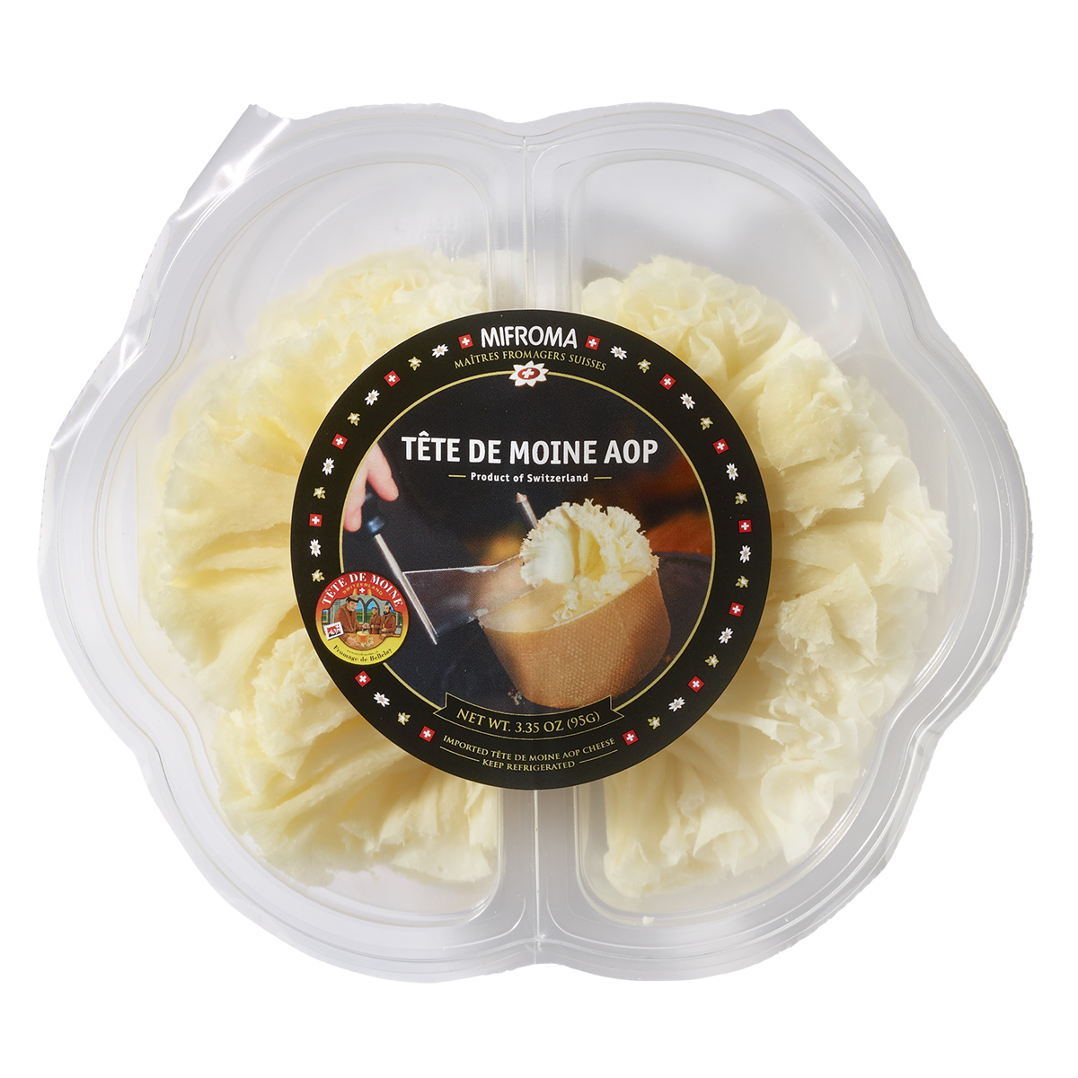 🇨🇭 Tête de Moine AOP 'Rosettes', 3.35 oz (95g)