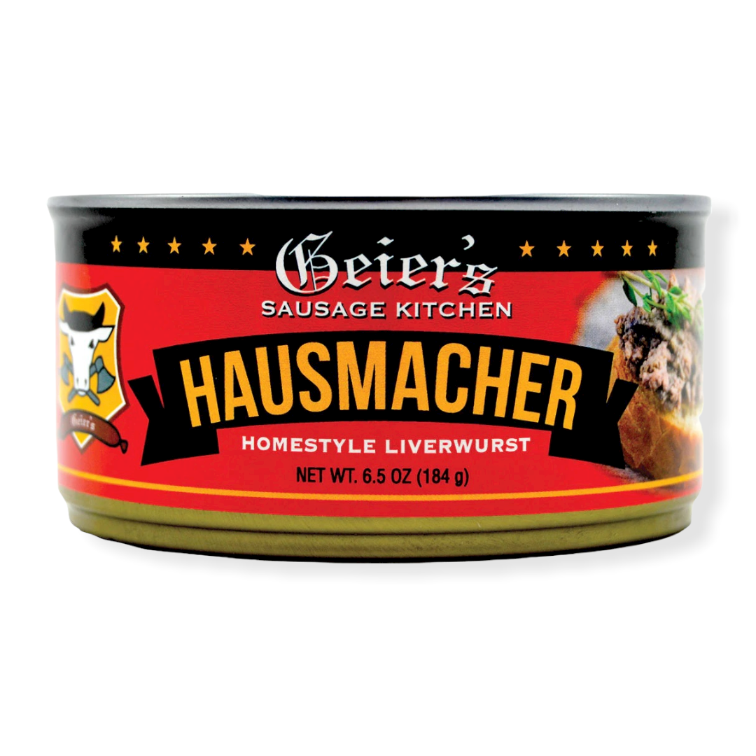 🇺🇸 🇩🇪 Hausmacher Homestyle 'Liverwurst', 6.5 oz (184g)