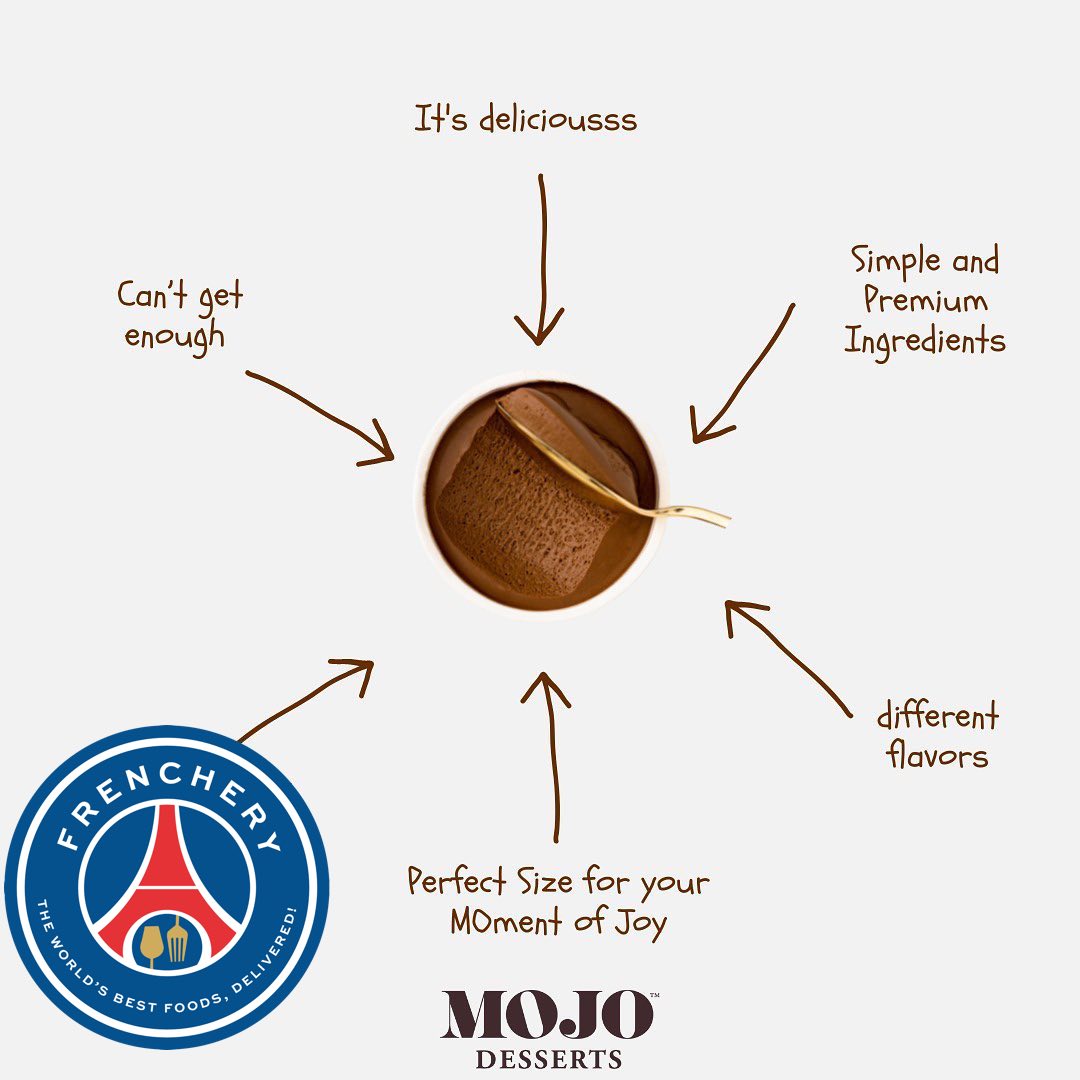 🇧🇪 70% Belgian Callebaut Dark Chocolate Mousse, 3 oz (85g)