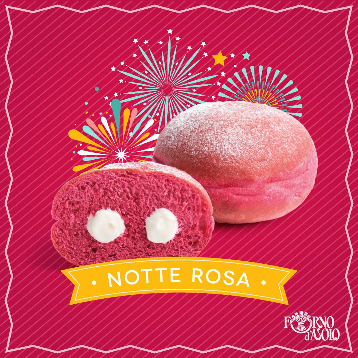 🇮🇹 4 Red Velvet Krapfen/Berliner w/ Pastry Cream by Forno D'Asolo, 2.2 oz (65g) [Frozen] ❄️