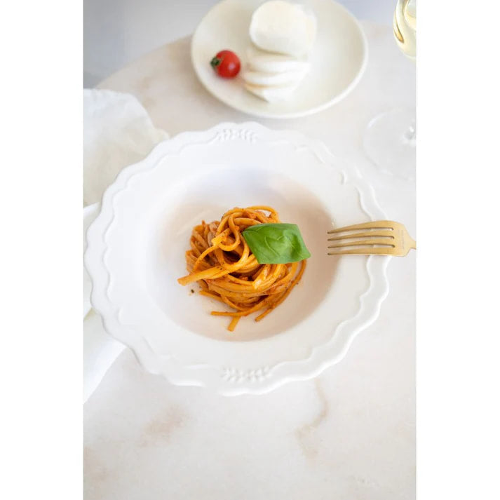 🇮🇹 Italian Ready Meal: Spaghetti "Boscaiola" w/ Porcini & Tomato Sauce [2 Servings], 8.8 oz (250g)