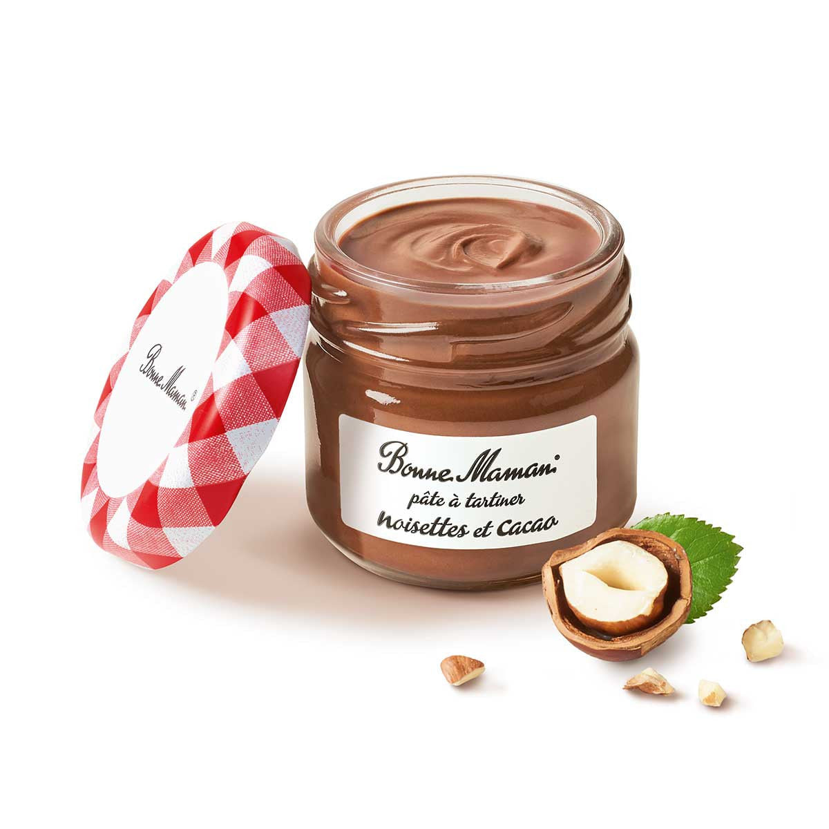 🇫🇷 Mini Hazelnut Chocolate Spread by Bonne Maman, 0.8 oz (25g)