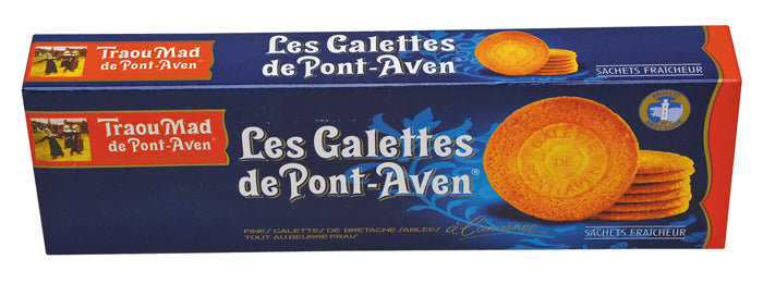 🇫🇷 Brittany Thin Galettes Butter Cookies by Traou Mad, 3.5oz (100g)