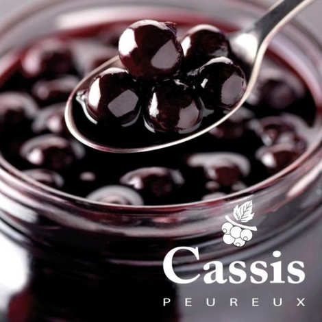 🇫🇷 Burgundy BlackCurrants Soaked In "Crème de Cassis" Liqueur (15%) by Grandes Distilleries Peureux, 11.8 fl. oz. (35cl)