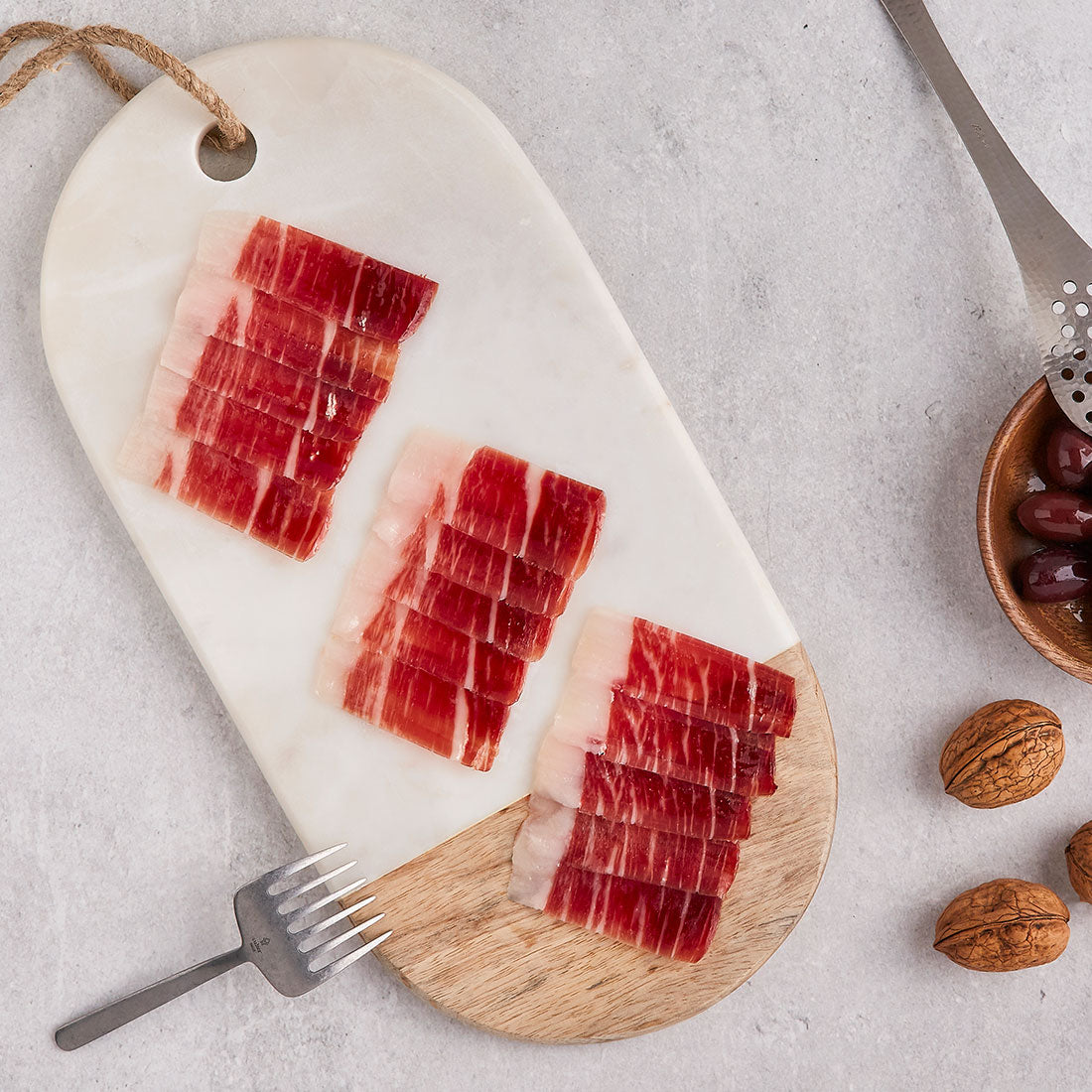 🇪🇸 Pata Negra Ibérico Ham de Bellota 'Hand-Carved' by Castro y Gonzalez 🐖, 2 oz