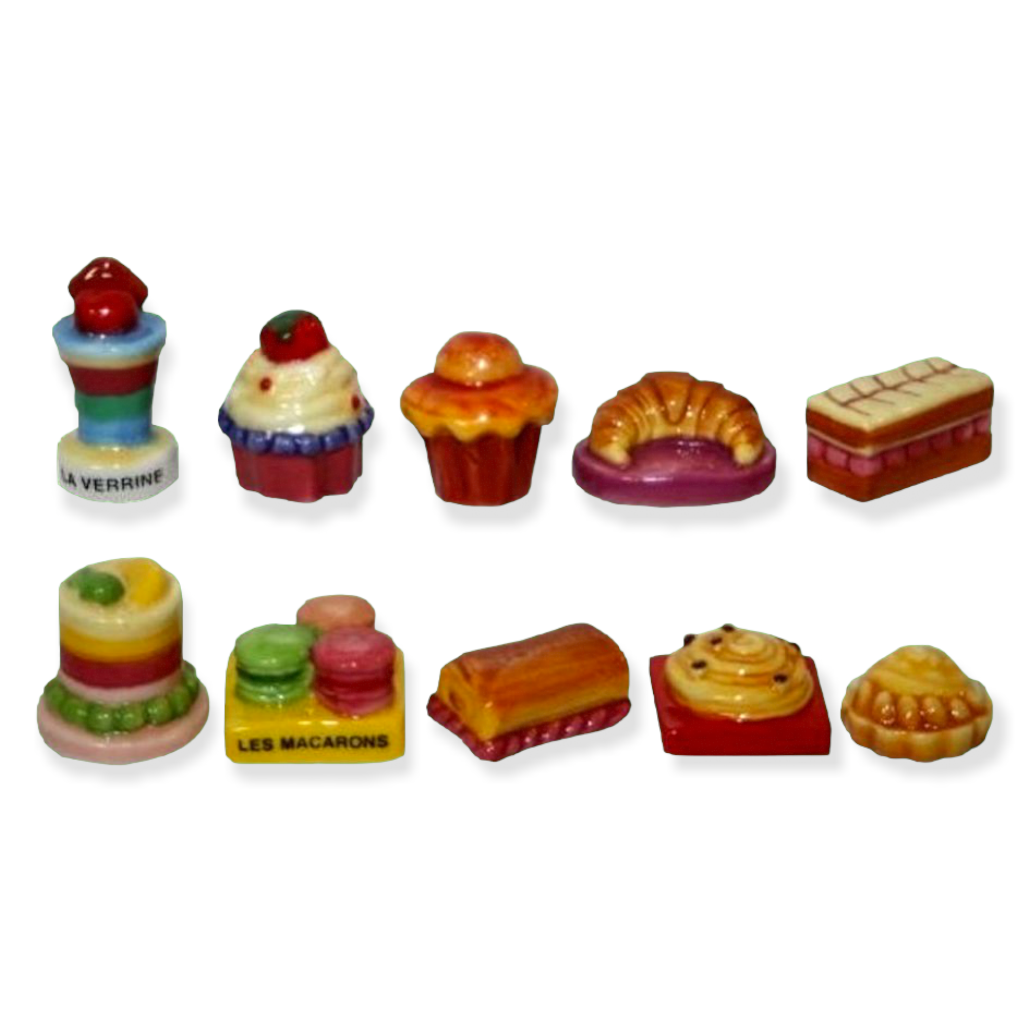 🇫🇷 Baker's Santons Ceramic Figurines (Feves, Trinket)