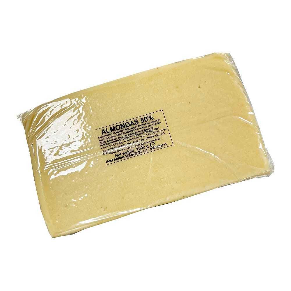 🇪🇸 50% Raw Catania Almond Paste, 2.2 lbs (1kg) *BEST BY DATE: 6/29/24