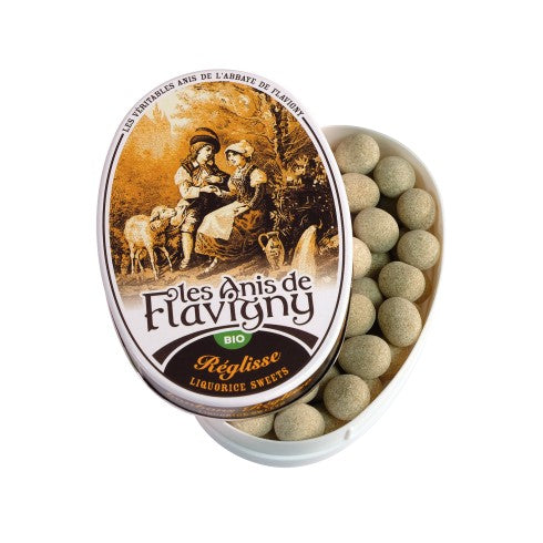 🇫🇷 Organic Licorice Flavored Anise Drop Candy, 1.7 oz (50g)