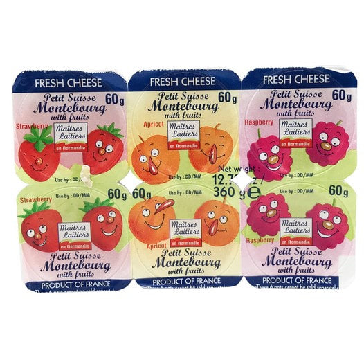 🇫🇷 6 Petits Suisses Fruits 🐄