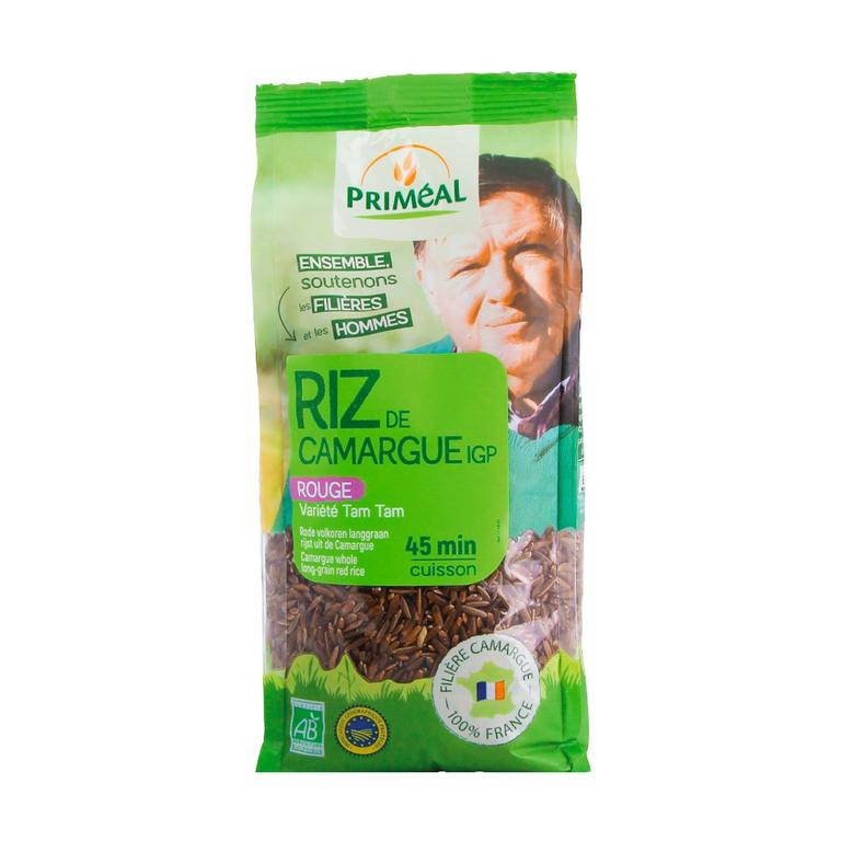 🇫🇷 Organic Camargue Red Whole Long-Grain Rice, 1.1 lb (500g)