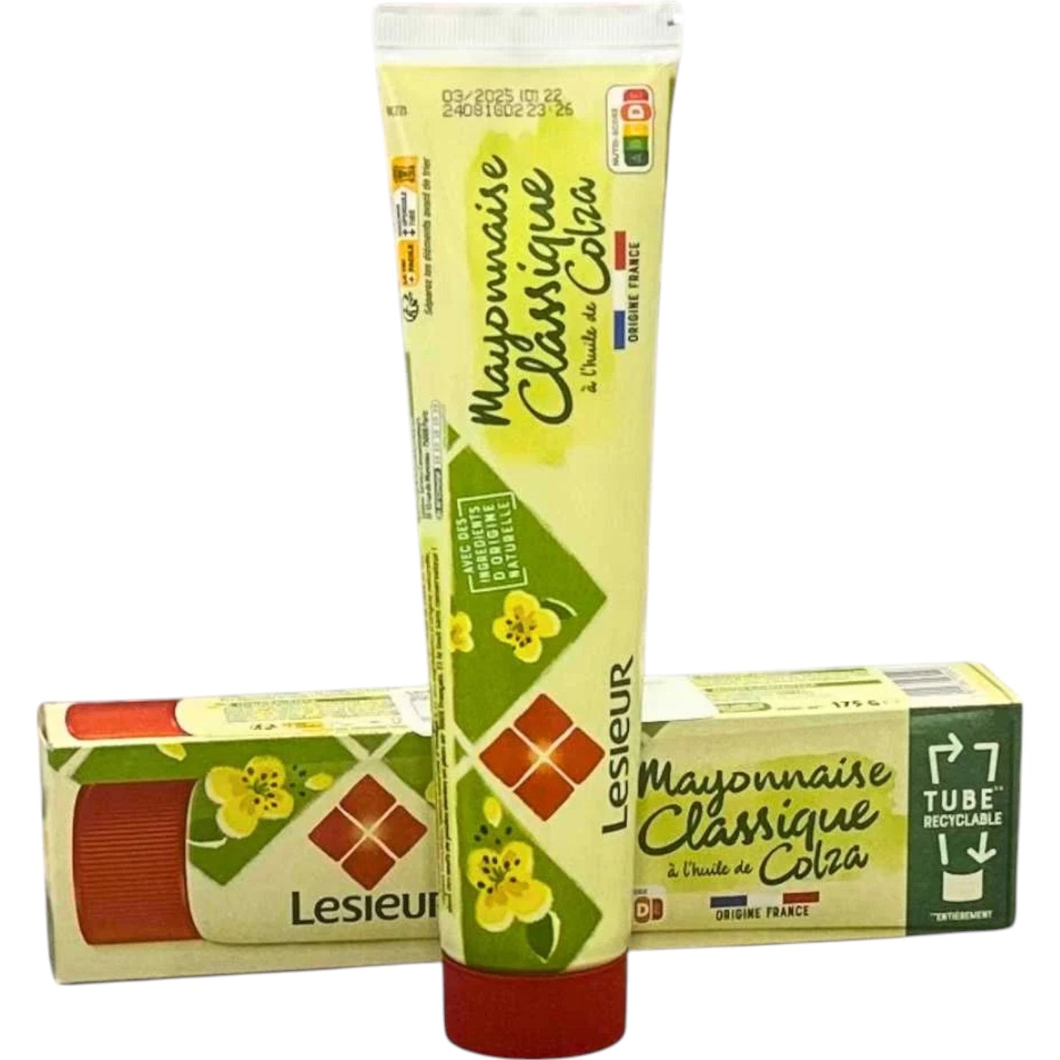 🇫🇷 Classic Mayonnaise (Colza), 6.2 oz (175g)