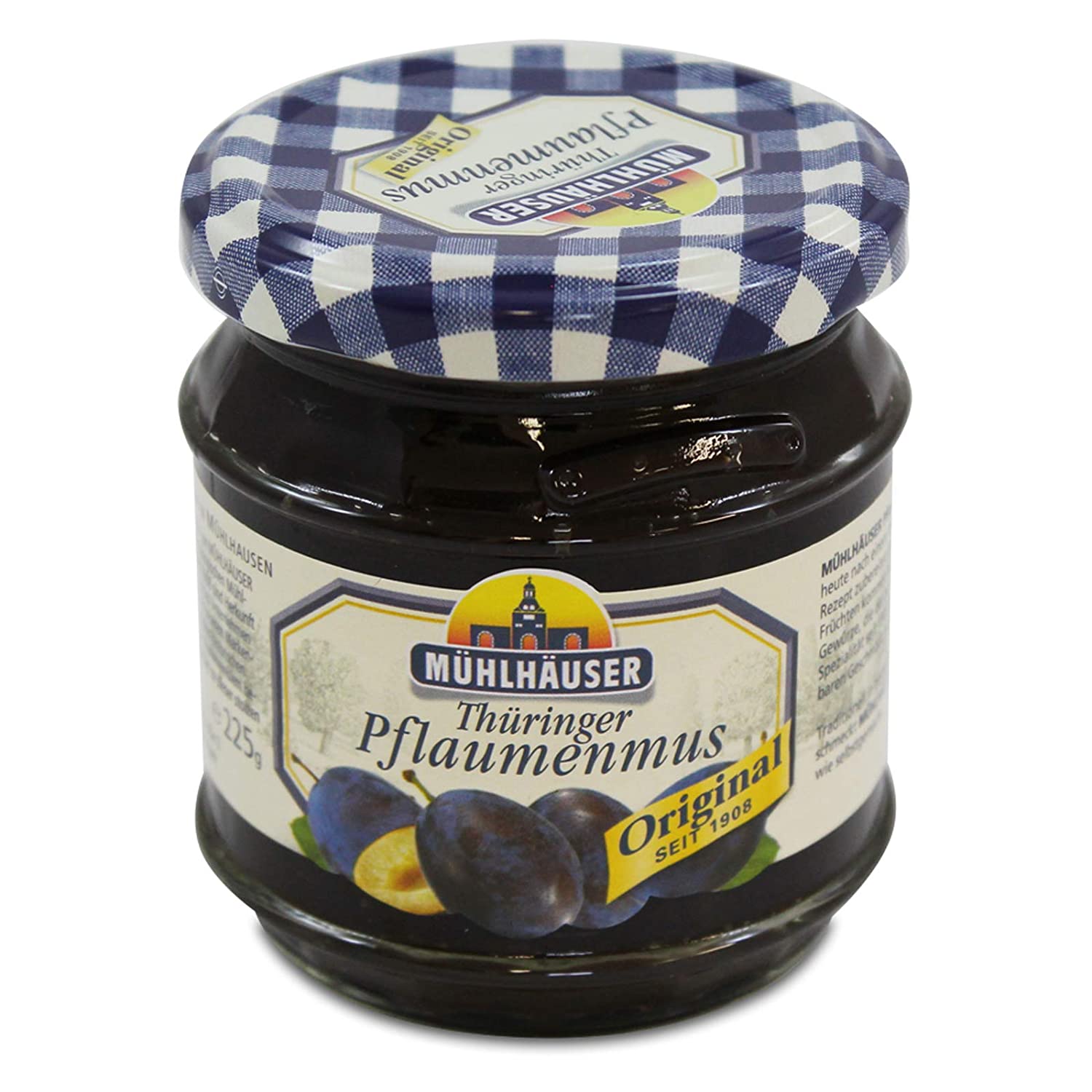 🇩🇪 Thuringer Plum 'Pflaumenmus' Jam, 15.87 oz (450g)