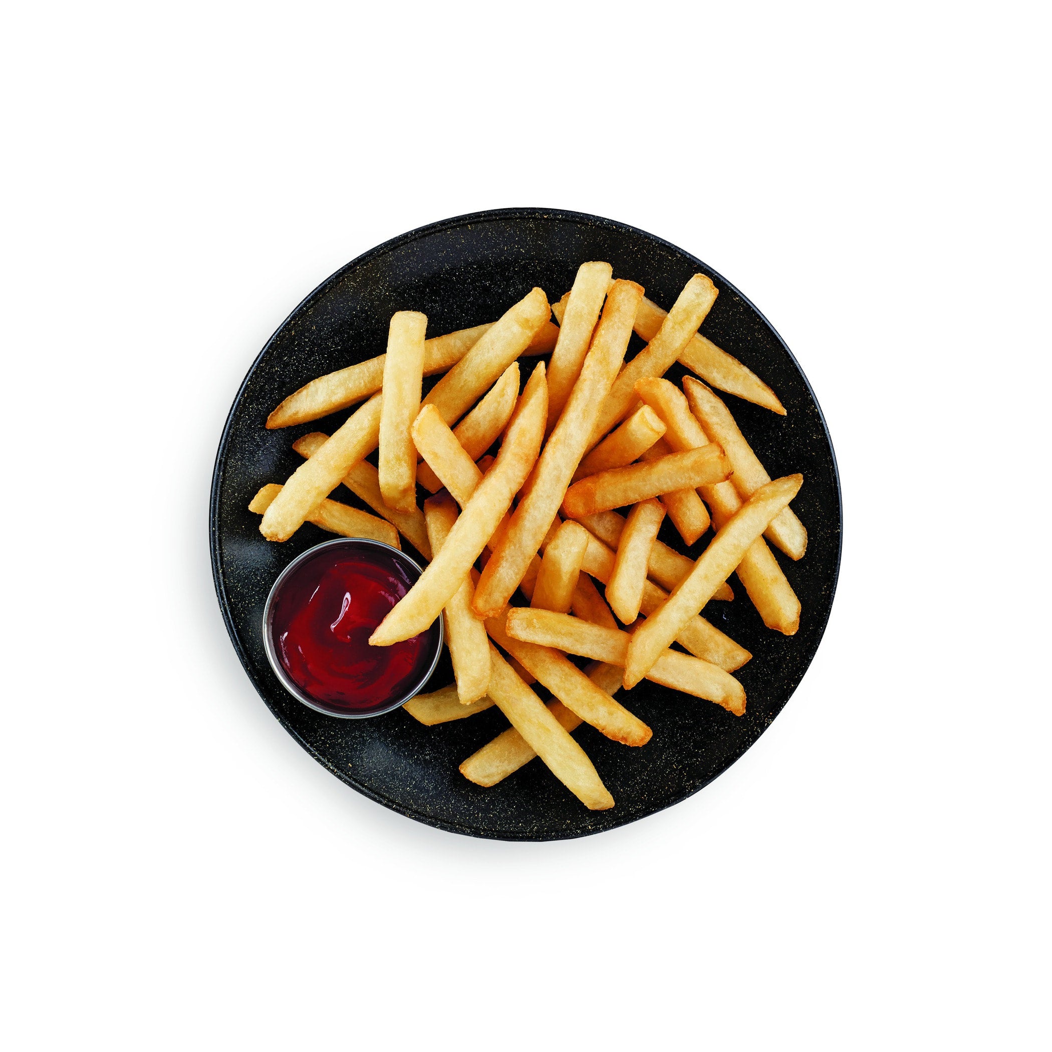 🇺🇸 Golden Straight Cut 3/8" Regular French Fries, 5 lbs (2.5kg) [Frozen] ❄️