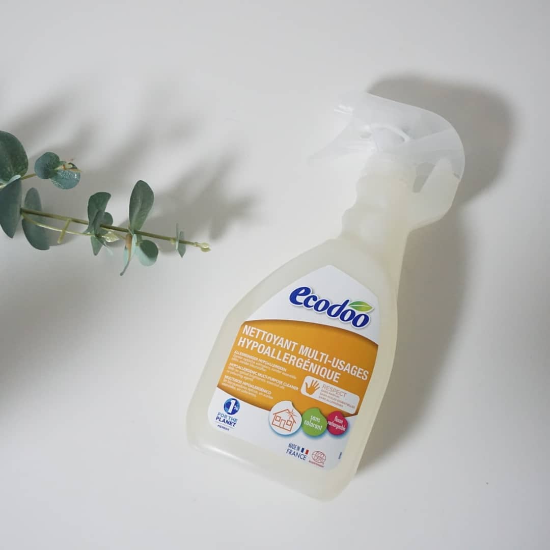 🇫🇷 Eco-Friendly Hypoallergenic Multi-Purpose Cleaner, 16.9 fl oz (500ml)