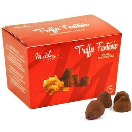 🇫🇷 French Chocolate Truffles w/ Salted Butter Caramel, 8.8 oz (250g)