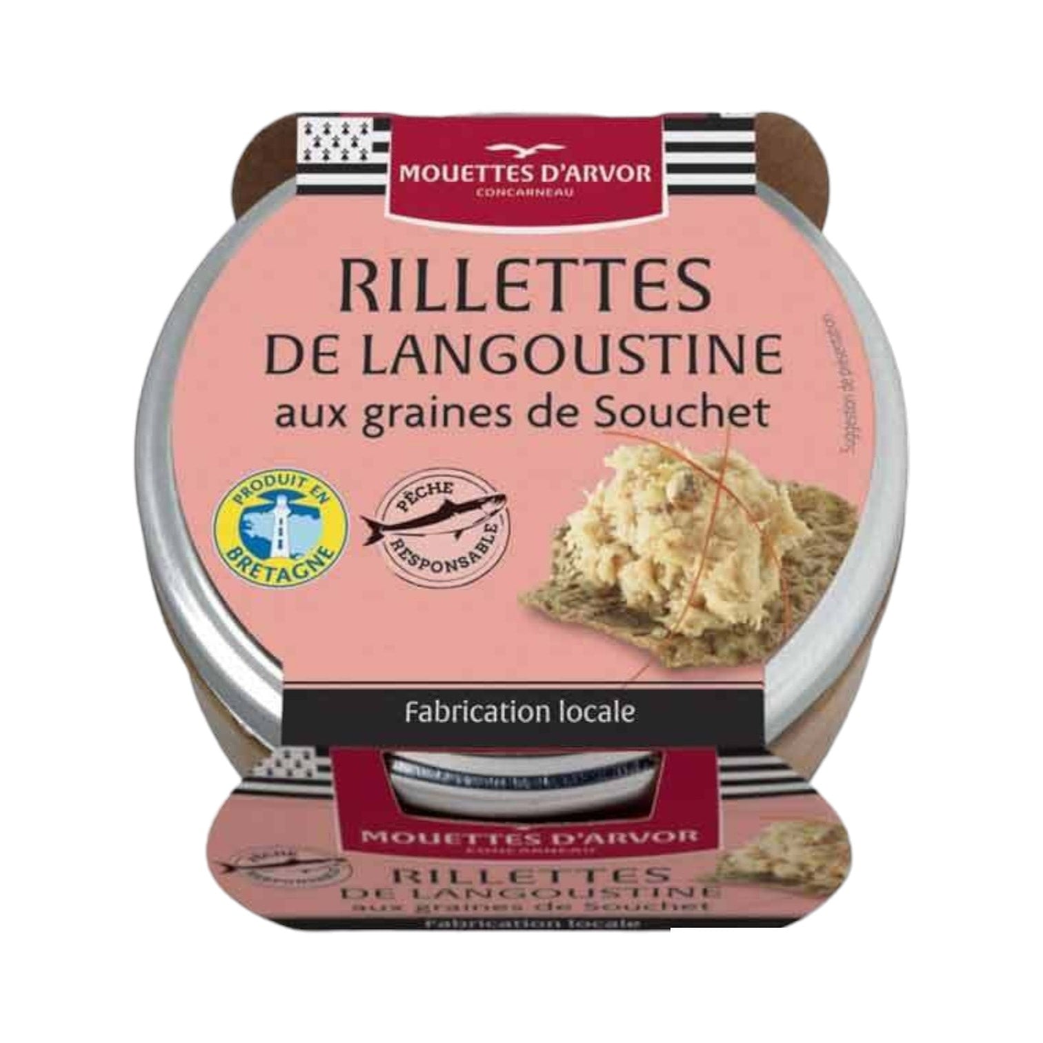 🇫🇷 Langoustines Rillettes with Tiger nuts, 4.4oz (125g)