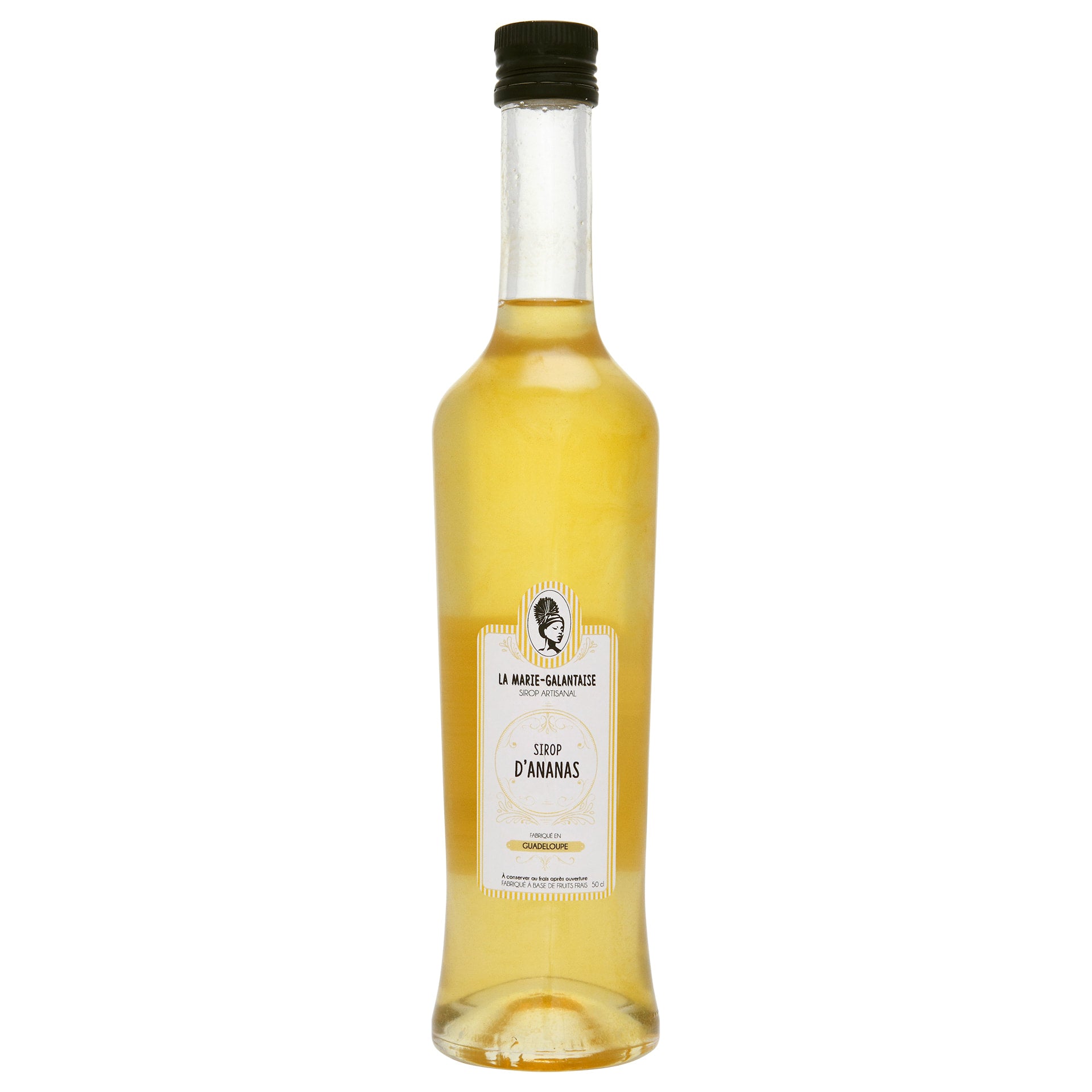 🇫🇷 Pineapple-Flavored Syrup by La Marie-Galantaise, 16.9 fl oz (500ml)