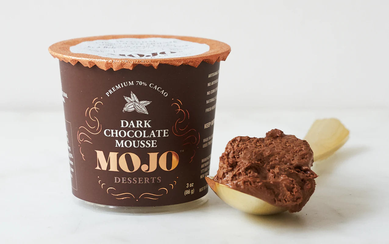 🇧🇪 70% Belgian Callebaut Dark Chocolate Mousse, 3 oz (85g)