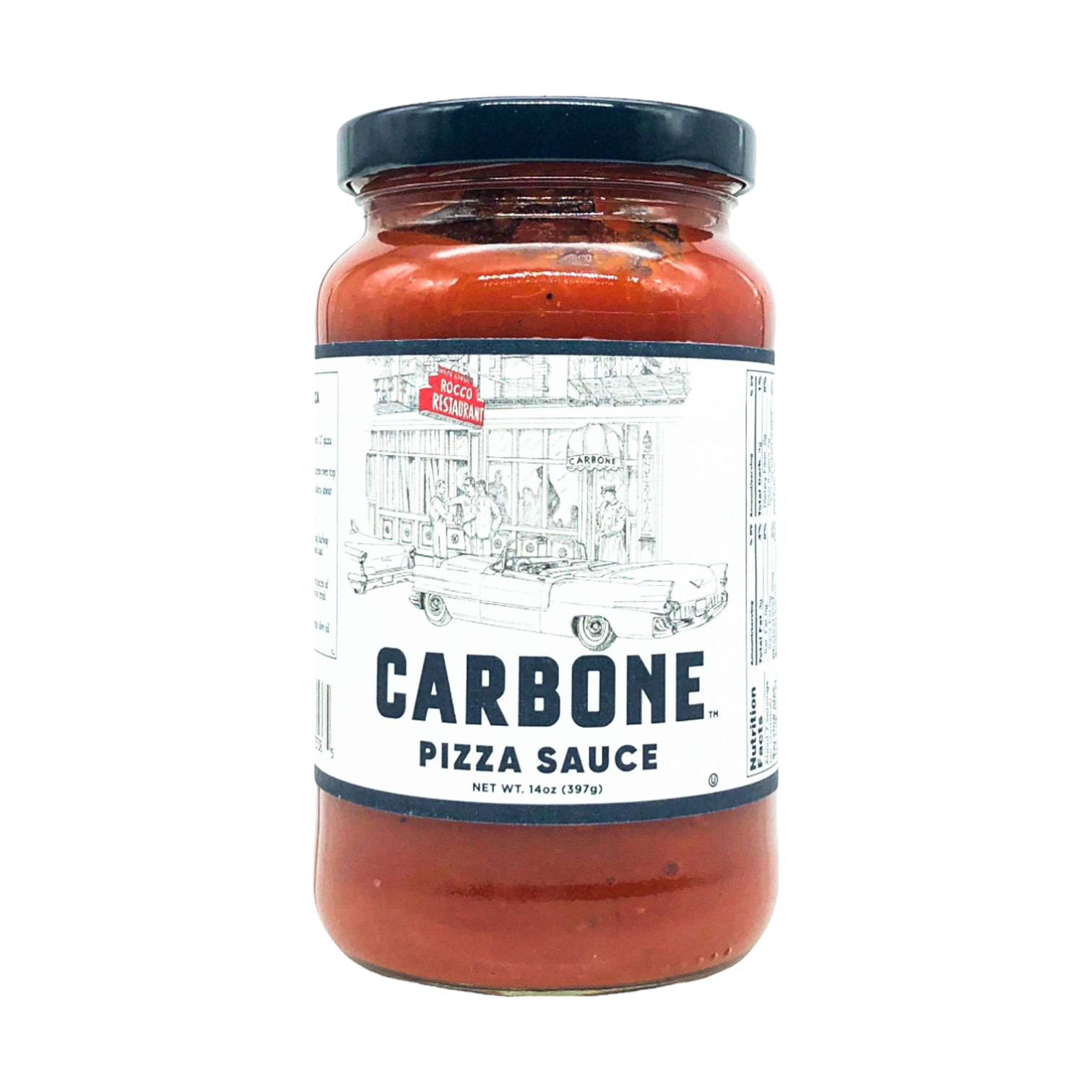 🇮🇹 Premium Original Pizza Sauce w/ 100% Italian Tomatoes [No Sugar Added], 14 fl oz