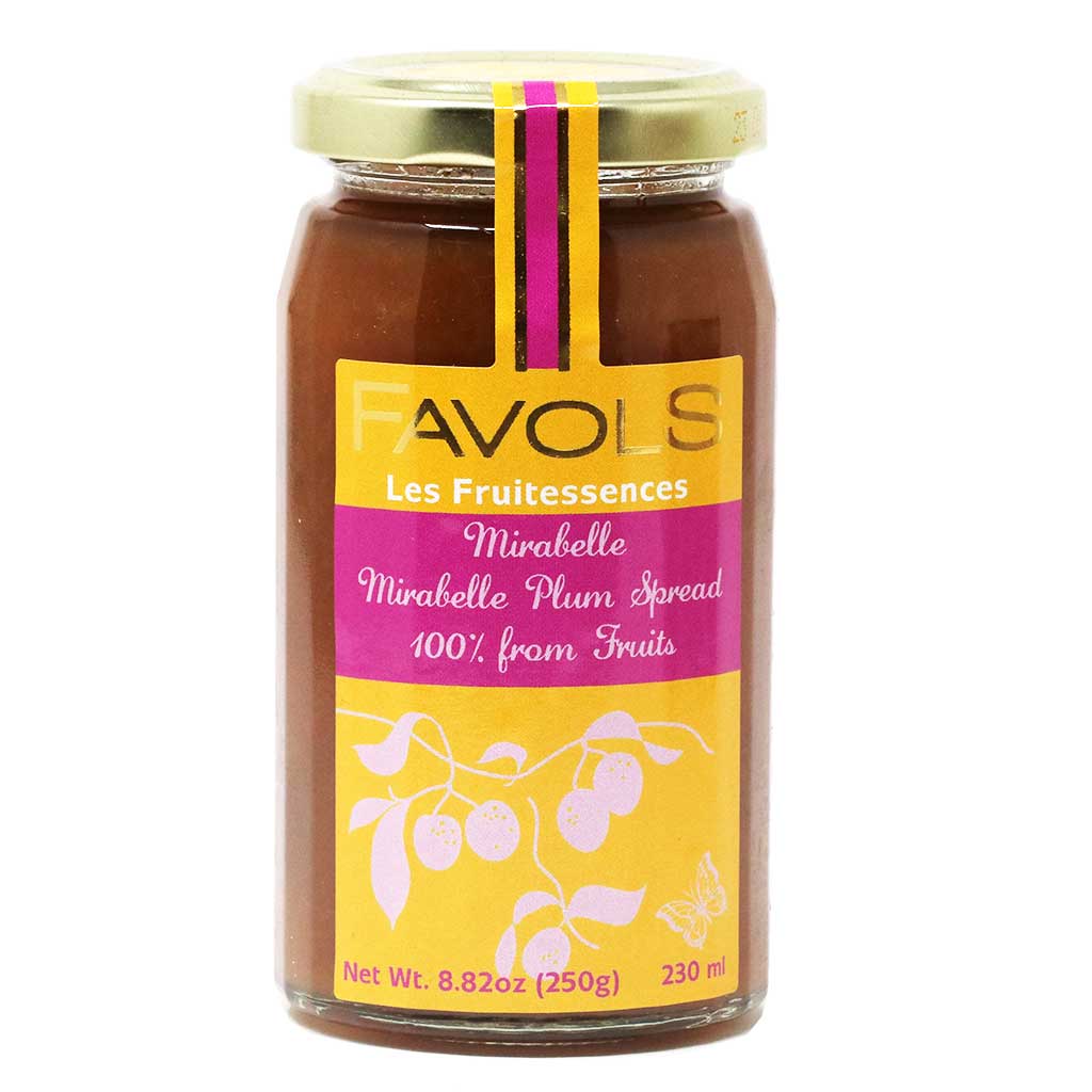 🇫🇷 Mirabelle Plum Jam by Favols (No Sugar Added) "Les Fruitessences" - copy