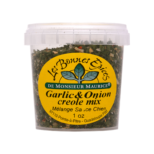 🇫🇷 'Sauce Chien' Garlic & Onion Creole Seasoning Mix by Les Bonnes Épices de Monsieur Maurice, 1 oz