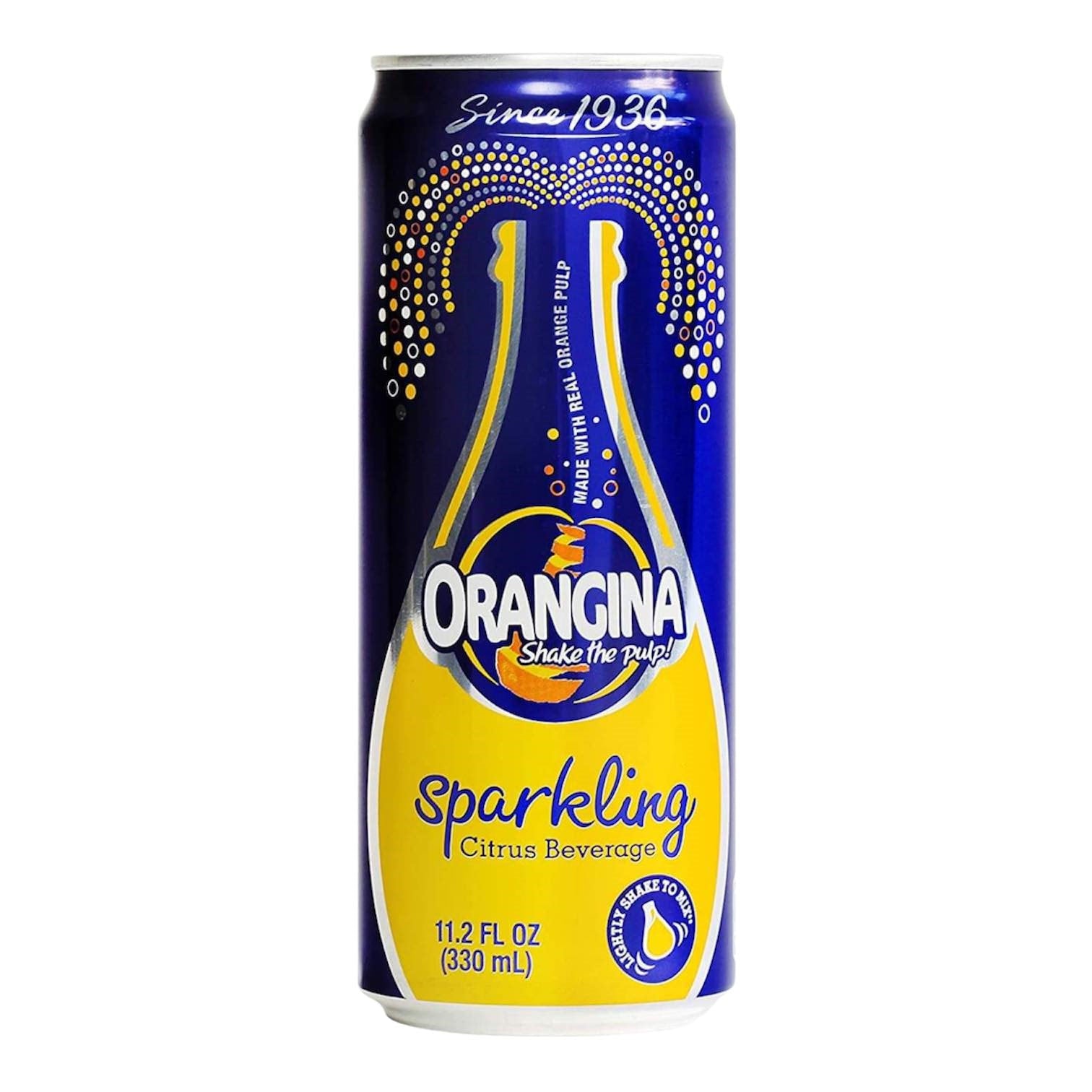 🇫🇷 Sparkling Citrus Beverage w/ Pulp, 11.2 fl. oz. (330 ml)