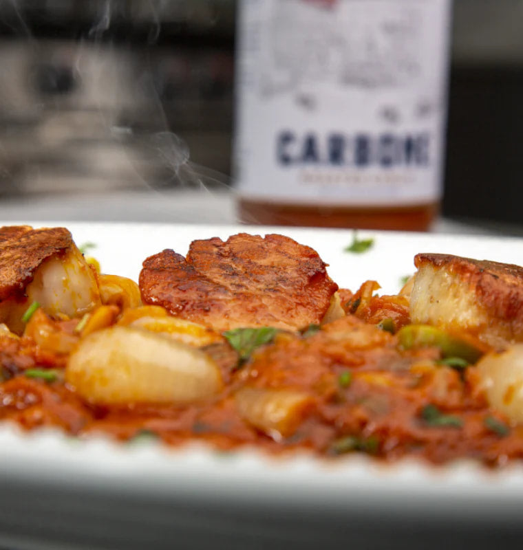 🇮🇹 Premium Roasted Garlic Pasta Sauce w/ 100% Italian Tomatoes [No Sugar Added], 24 fl oz