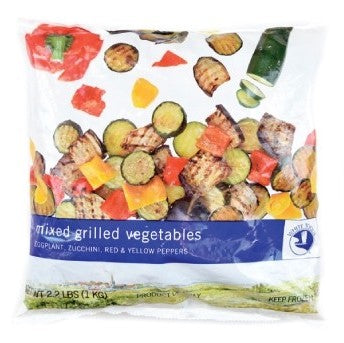 🇮🇹 Mixed Grilled Vegetables, 2.2 lbs [Frozen] ❄️