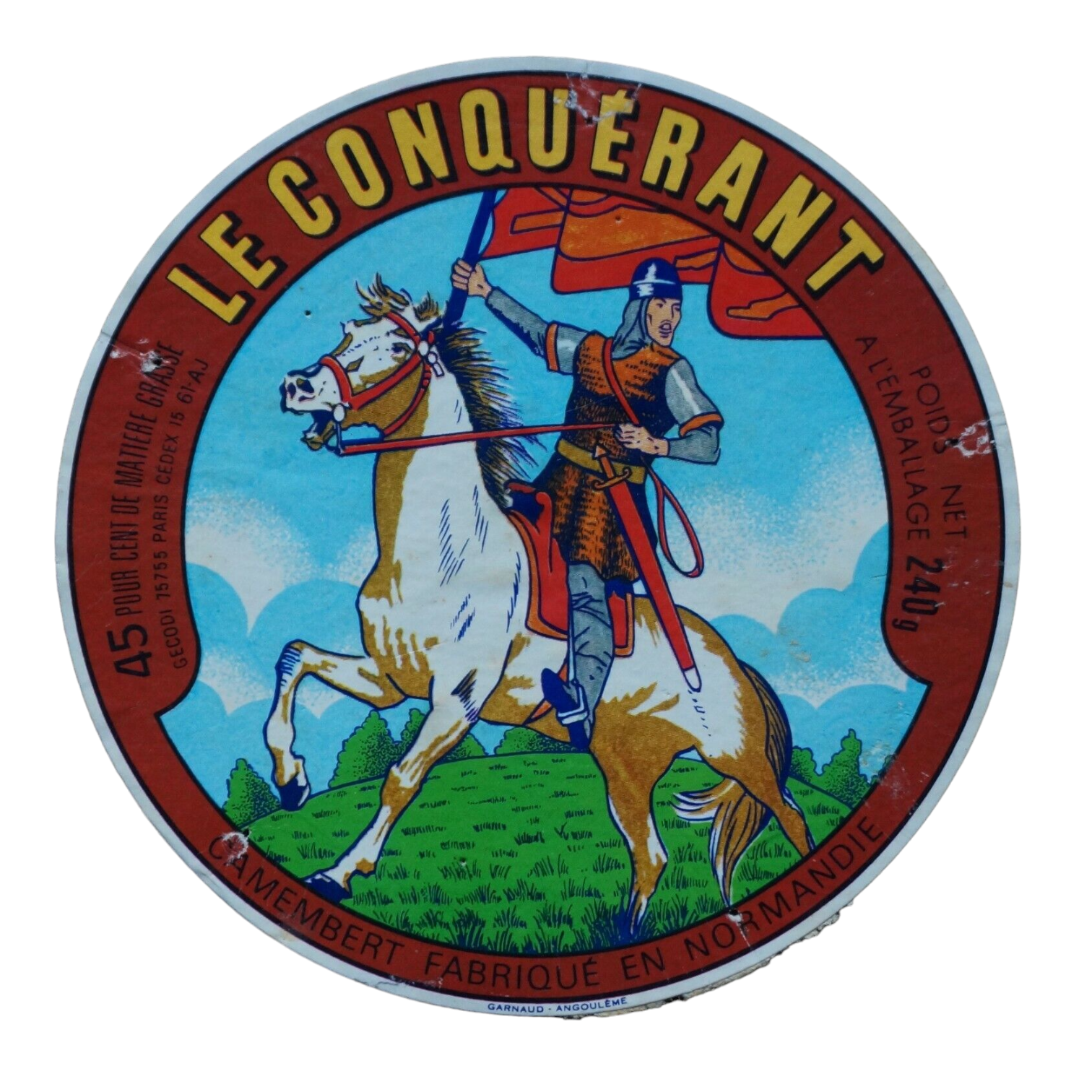 🇫🇷 Petit Camembert 'Le Conquérant' 🐄, 5.2 oz (150g)