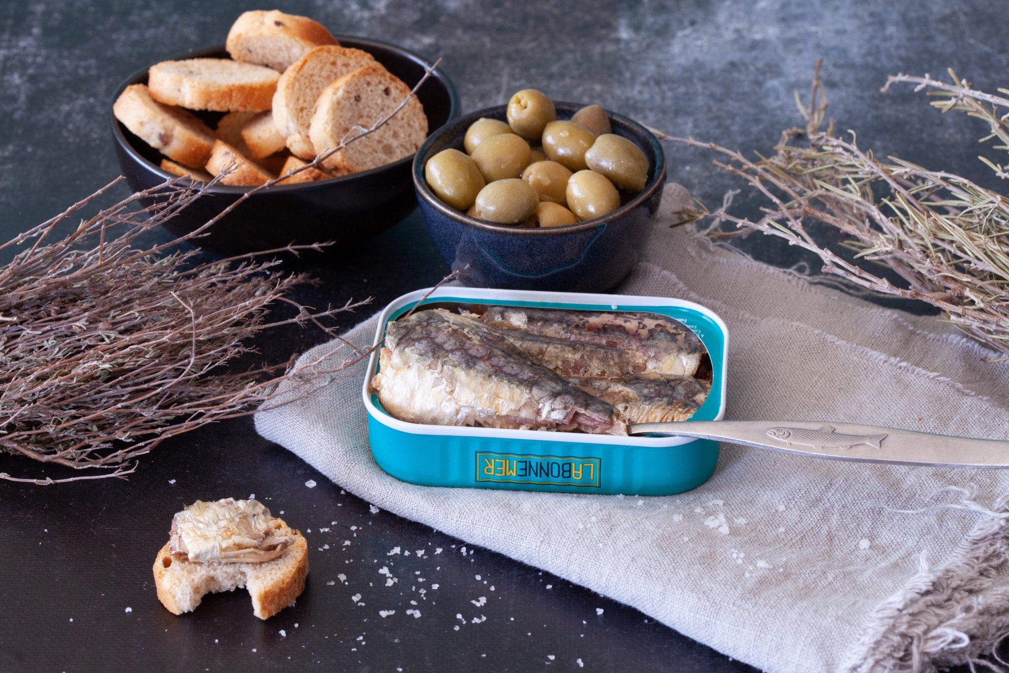 🇫🇷 Sardines in Olive Oil & Fleur de Sel, 4 oz (115g)