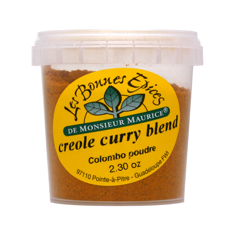 🇫🇷 Creole 'Colombo' Curry Blend Seasoning by Les Bonnes Épices de Monsieur Maurice, 2.3 oz