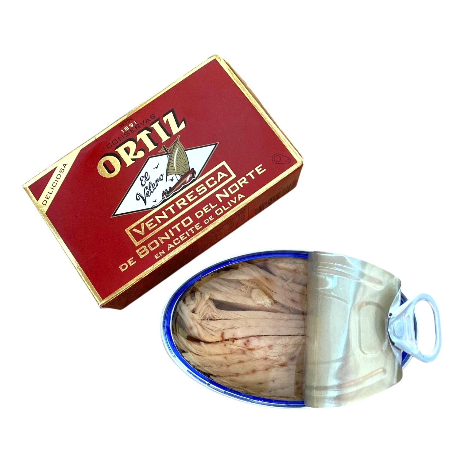 🇪🇸 Ventresca: Wild White Tuna (Germon) Belly (Toro) in Olive Oil, 3.88 oz (110g)