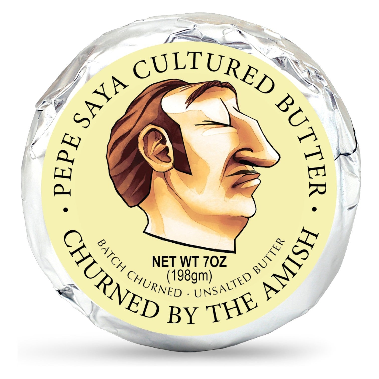 🇺🇸 Unsalted Cultured & Churned Butter, 7 oz (198g)