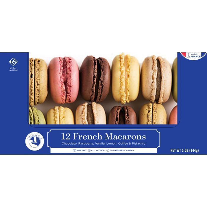 🇫🇷 12 Premium Parisian Macarons, 5 oz (141g)