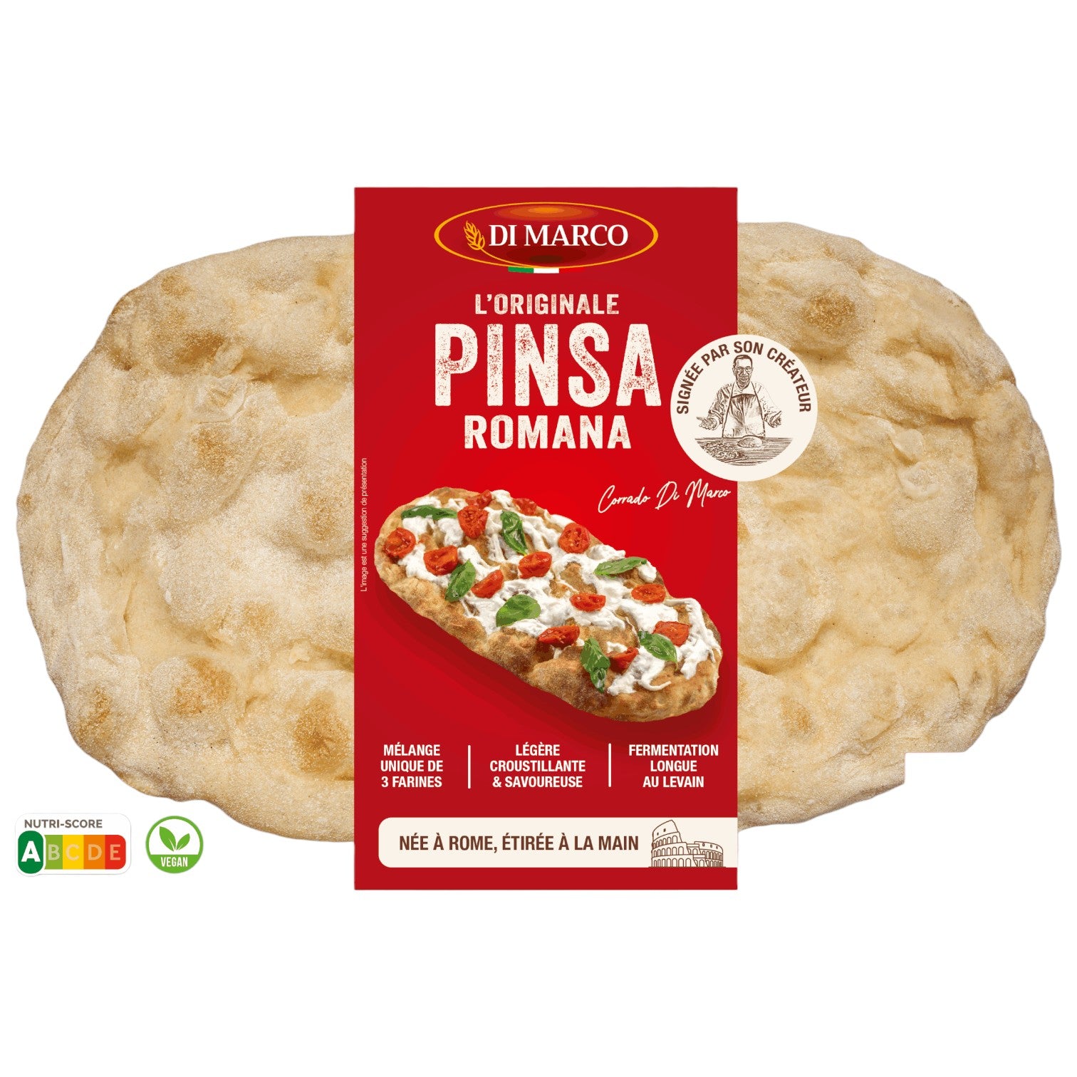 🇮🇹 2 Classic Roman Pinsa, 16 oz (460g) [Frozen] ❄️