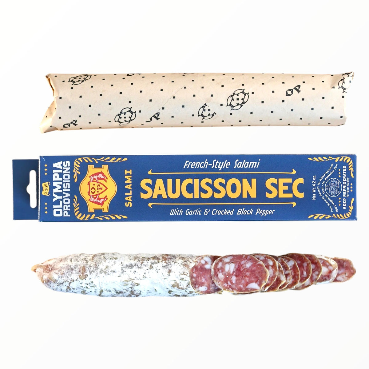 🇫🇷 Artisanal French Saucisson Sec, 4.2 oz (119g)