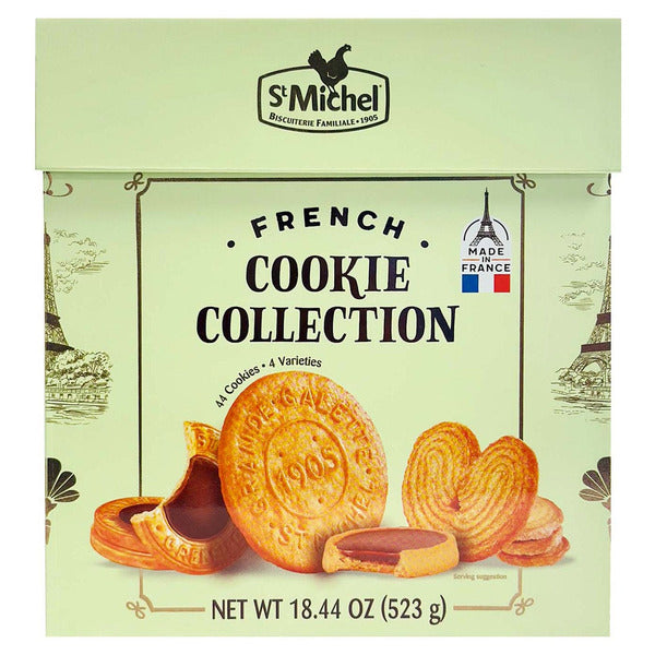 🇫🇷 St. Michel French Cookie Collection (44 Cookies), 1.15 lb (523g)