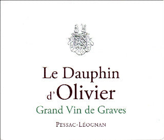 2020 Le Dauphin D'Olivier Blanc - Pessac Leognan