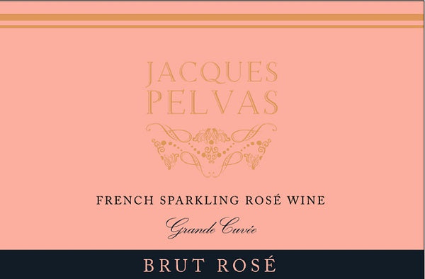 Jacques Pelvas Sparkling Rose from Provence NV